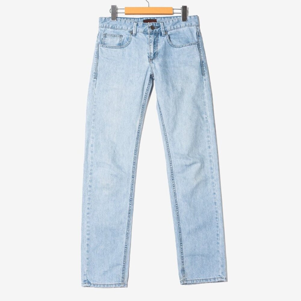 Louis Feraud Womens 30x31 Light Wash Jeans 100% Cotton